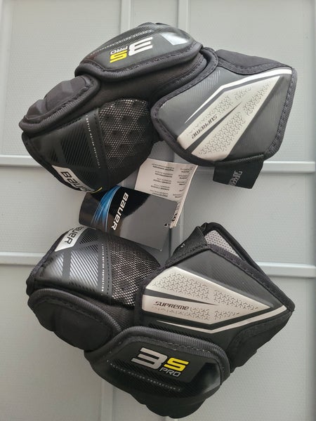 Intermediate Medium Bauer Supreme 3S Pro Elbow Pads (New)