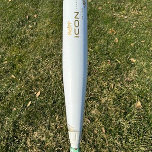 2024 Rawlings Icon Composite USSSA Certified Bat (-10) 18 oz 28" (Used)