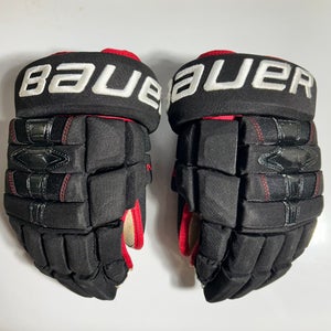 Bauer Pro Series Gloves 14" Pro Stock Kane Spec Blackhawks NHL