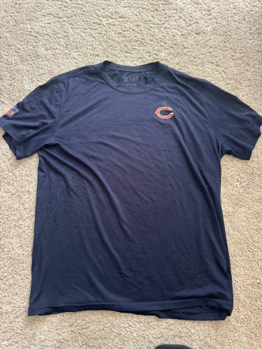 Chicago Bears Blue XL Men's Nike Dri-Fit Shirt (Used)