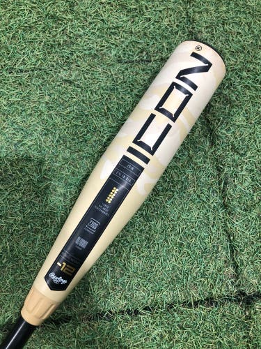 2025 Rawlings Icon Composite Bat USABat Certified (-12) Composite 17 oz 29" (Used)