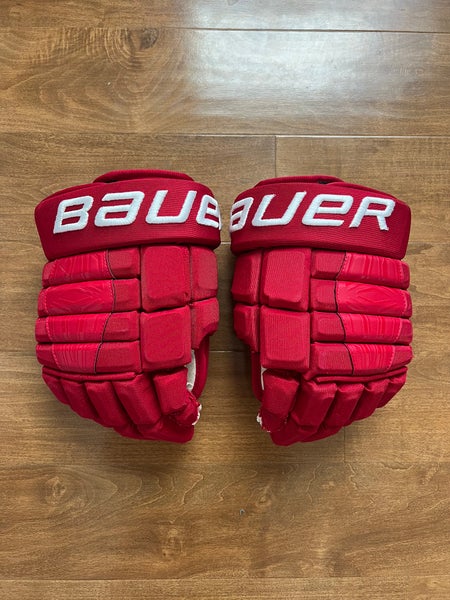 Patrick Kane Spec Pro Stock Bauer Pro Series Gloves 14" Hockey Gloves