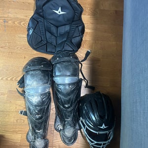 Black All Star System 7 Axis Catcher's Set (Used)