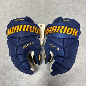 13” Warrior ALPHA Pro Gloves Pro Stock NHL (New)