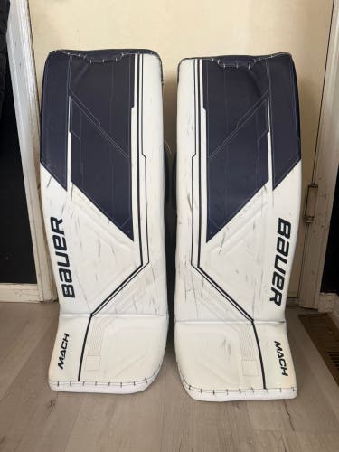 34" Bauer Supreme Mach Goalie Leg Pads (Used)