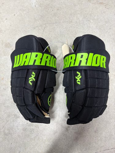 14” Warrior ALPHA X1 Pro Hockey Gloves (New) Pro Stock