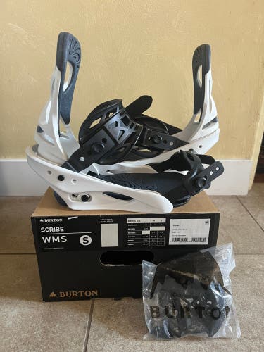 Burton Scribe Snowboard Bindings, Re:Flex Baseplate, Women’s Small