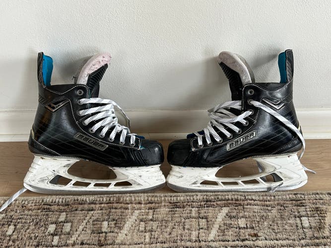 2015 Bauer Nexus 8000 Hockey Skates Regular Width Pro Stock 9 (Used)