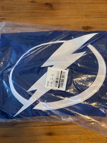 60G Team-Issued Primegreen Tampa Bay Lightning Jersey