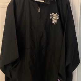 XL Waterdogs PLL Windbreaker Jacket player issued
