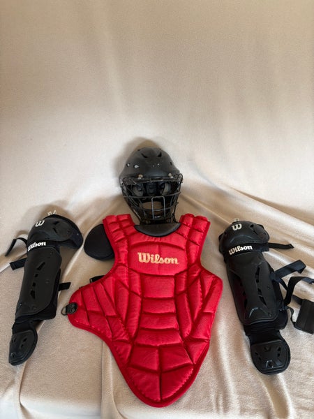 Red Youth Wilson Catcher's Set (Used)