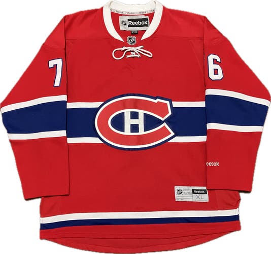 Montreal Canadiens P.K. Subban Reebok NHL Hockey Jersey Size XL