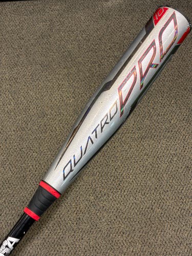 2020 Rawlings Quatro Pro Composite Bat USSSA Certified (-10) Composite 18 oz 28" (Used)