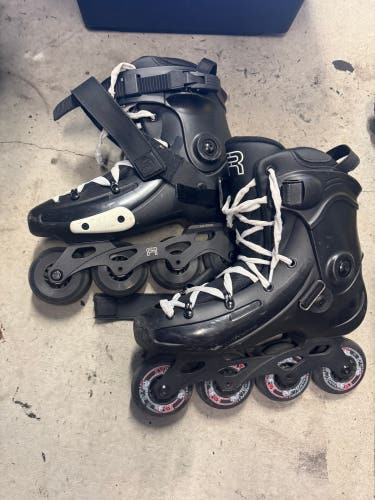 FR FRX 80 Inline Skates Regular Width Size 10 (Used)
