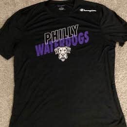 Philly Waterdogs official player issued  T-Shirt XL