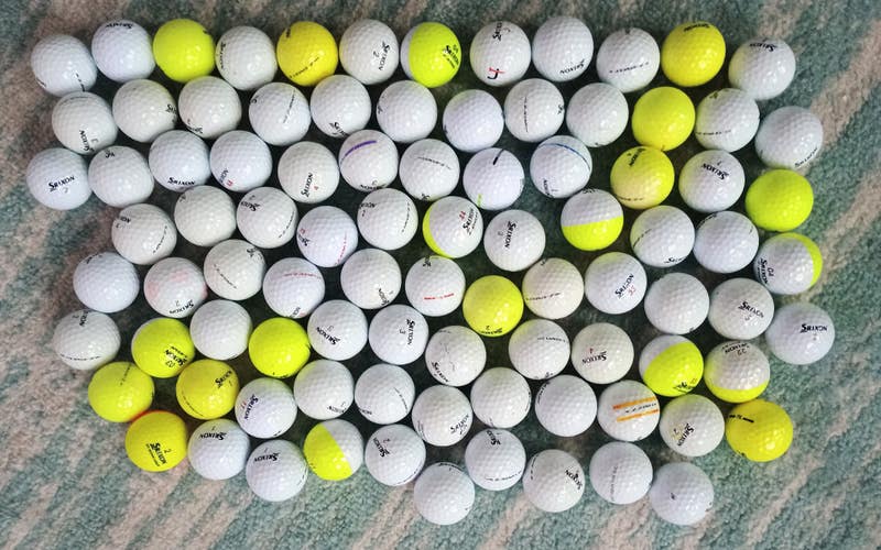 90 Srixion used golf balls. Zstar. 5A,4A.