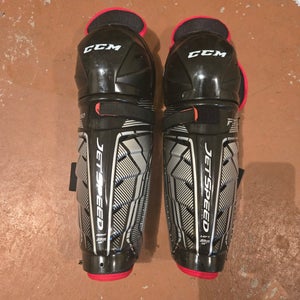 Senior CCM JetSpeed FT350 13" Shin Pads (New)