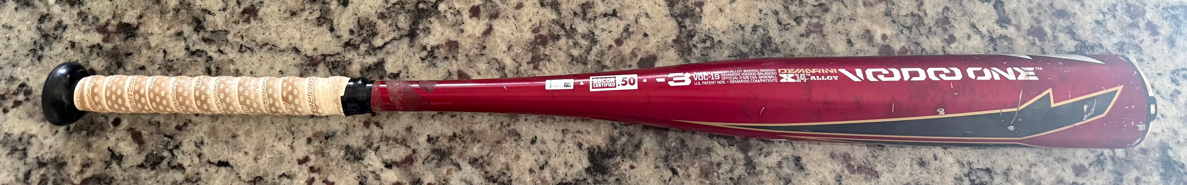 2019 DeMarini Voodoo One BBCOR Alloy Bat 31/28 (-3)