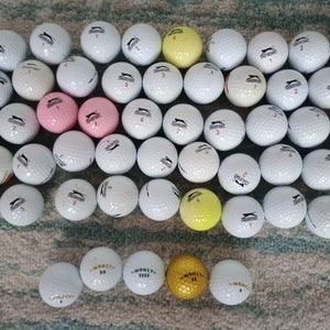 60 Slazenger used golf balls. Zstar. 5A,4A. MONEY x 5!