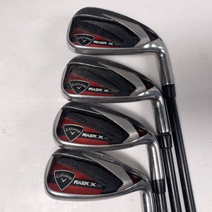 Callaway Razr HL Iron Set 6-9 Regular Graphite Mens RH