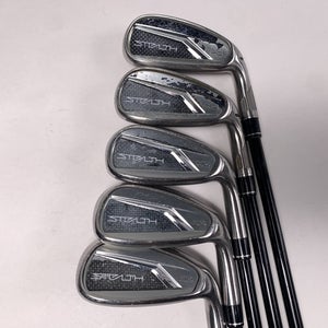 TaylorMade Stealth Iron Set 7-PW+AW Fujikura Air Speeder 50g Senior Graphite RH