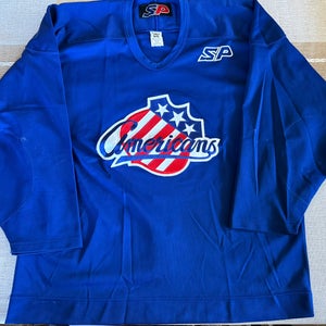 Rochester Americans Vintage Blue Size 56 Men's SP Jersey (Used) - MAKE OFFERS