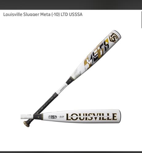 Louisville Slugger USSSA Certified Bat (-10) 18 oz 28" (Used)