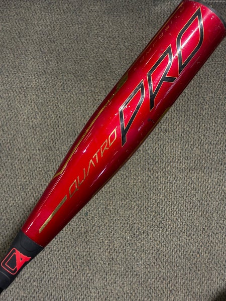 2021 Rawlings Quatro Pro Composite Bat USABat Certified (-10) Composite 18 oz 28" (Used)