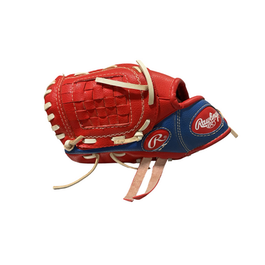 Used Rawlings PLAYER SERIES BB/SB Glove LH Throw Red 9" 11834-S000047991