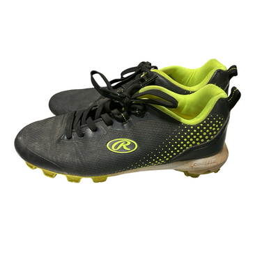 Used Rawlings BB CLEAT BLACK BB/SB Cleats Black Junior 06 11834-S000047981