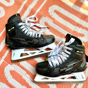 2024 Bauer Elite Hockey Goalie Skates 6 (Used) LIKE NEW