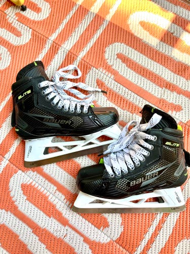 2024 Bauer Elite Hockey Goalie Skates 6 (Used) LIKE NEW