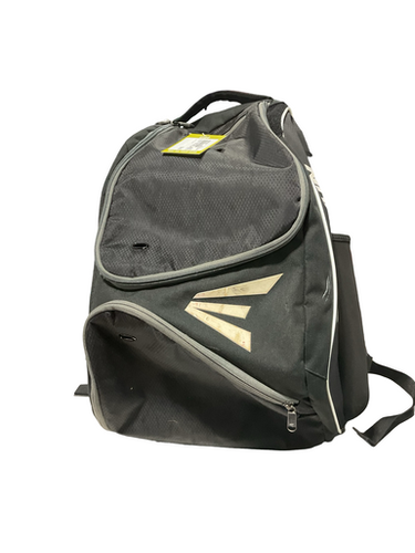 Used Easton BLACK/GRAY BACKPACK BB/SB Player Backpack Black 11834-S000047950