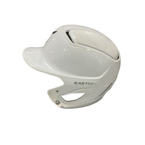 Used Easton WHT BB HELMET 6 1/4- 6 7/8 Batting Helmet No Mask White One Size 11834-S000047939