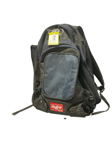 Used Rawlings BLK BALL BAG BB/SB Player Carry Bag Black 11834-S000047918
