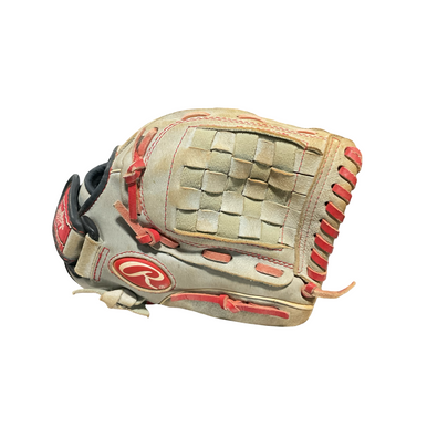 Used Rawlings MIKE TROUT MODEL BB/SB Glove RH Throw Grey 11" 11834-S000047904