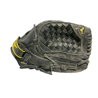 Used Mizuno POWER CLOSE 12.5 BB/SB Glove RH Throw Black 12 1/2" 11834-S000047892