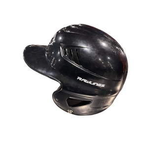 Used Rawlings BLK HELMET 6 1/2- 7 1/2 Batting Helmet No Mask Black Fits all 11834-S000047890