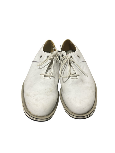 Used Foot Joy Mens Golf Shoes White Senior 11.5 11834-S000047857