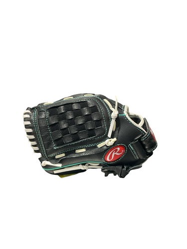 Used Rawlings FAST PITCH GLOVE BB/SB Glove LH Throw Black 11 1/2" 11834-S000047833