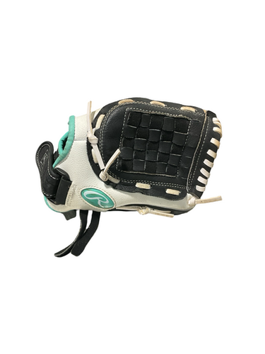 Used Rawlings FAST PITCH BB/SB Glove RH Throw Black 11" 11834-S000048036