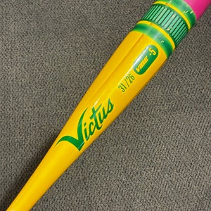 2024 Victus Vibe Alloy Bat USSSA Certified (-5) Alloy 26 oz 31" (Used)
