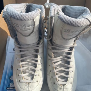 Jackson Ultima Debut Figure Skates boots ice Adult women’s 6.5 6.5w