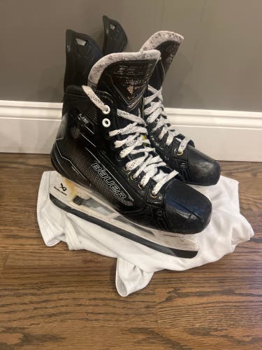 2024 Bauer Supreme M50 Pro Hockey Skates Wide Width 8 (Used)