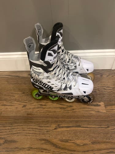 Mission Inhaler WM03 Inline Skates Wide Width Size 7.5 (Used)