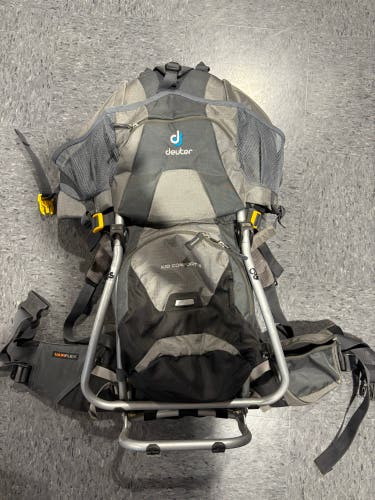 Gray Deuter Kid Comfort II Backpack (Used)