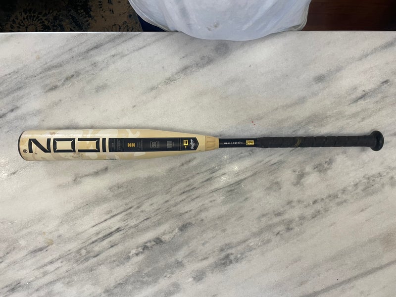 2025 Rawlings Icon Composite USABat Certified Bat (-8) 22 oz 30" (Used)