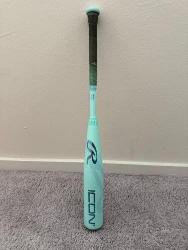 2026 Rawlings Icon Composite USSSA Certified Bat (-10) 18 oz 28" (Used)