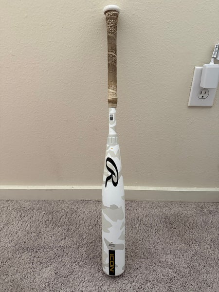 2025 Rawlings Icon Composite USSSA Certified Bat (-8) 24 oz 32" (Used)