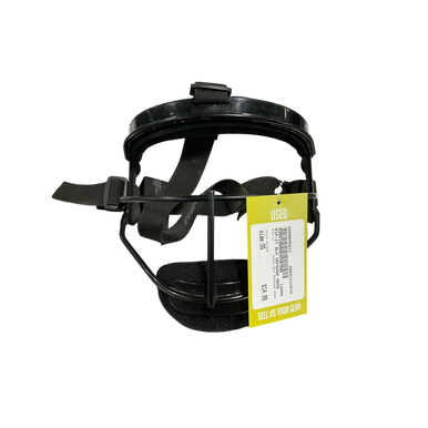 Used RIP-IT BLK DEFENSE MASK BB/SB Fielders Mask Black One Size 11834-S000045821